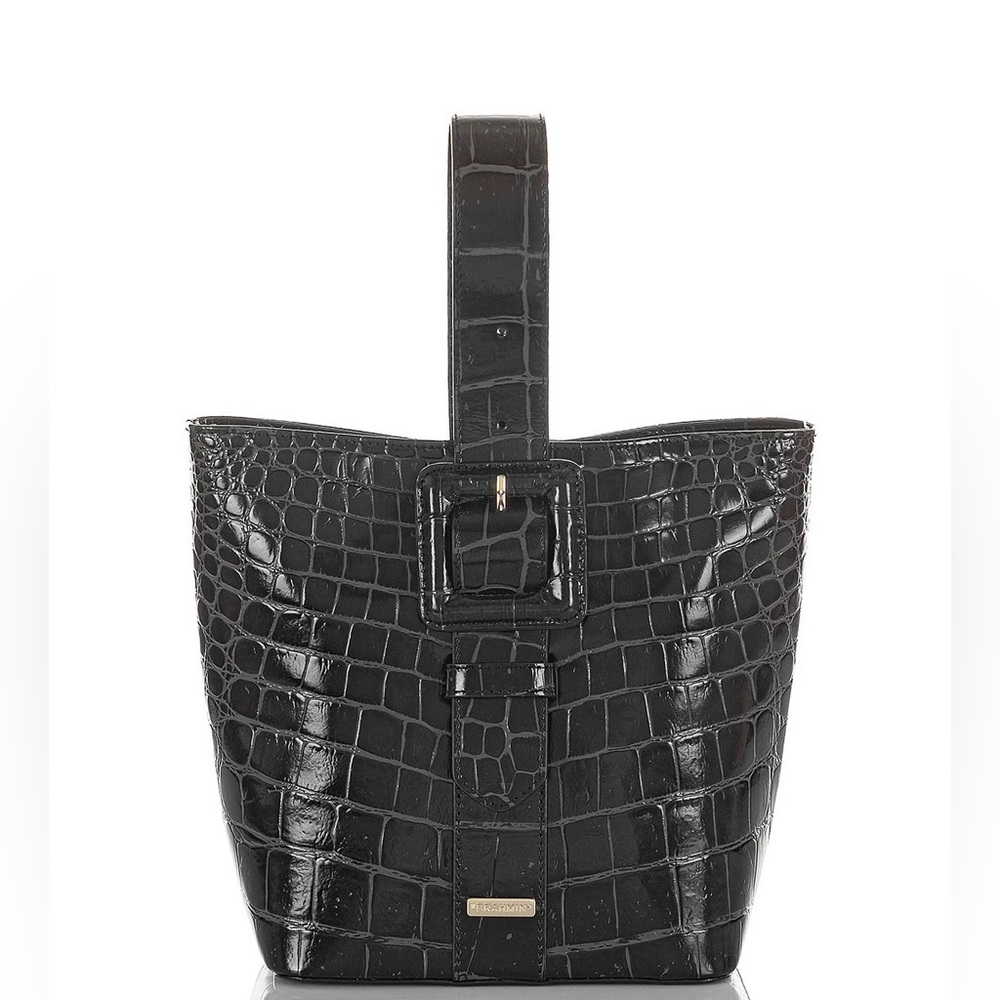 Black Veil Genuine Leather Brahmin Purse